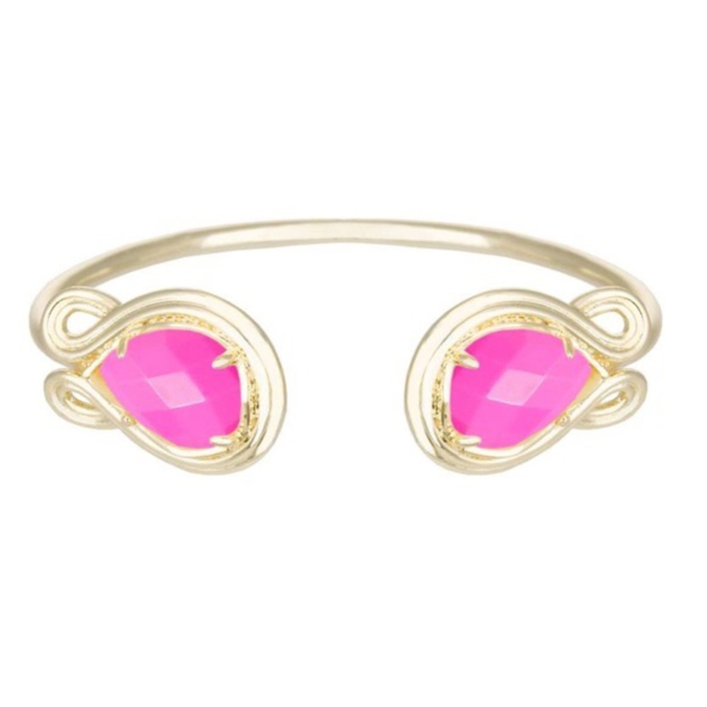Kendra scott Andy gold pinch cuff bracelet